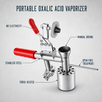 Vaporisateur d'acide oxalique portable chauffé par torche, outil de traitement des acariens des ruches sans électricité, destructeur de varroa, équipement d'apiculture
