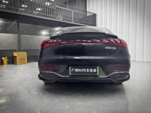 ชุดแต่งคาร์บอนไฟเบอร์ Babos สำหรับ Mercedes EQE สภาพใหม่ พร้อมกาวในตัว  ลิ้นกันชนหน้า ดิฟฟิวเซอร์ สปอยเลอร์ ฝากระโปรง อัพเกรด ปี 2022- - Product Image 6