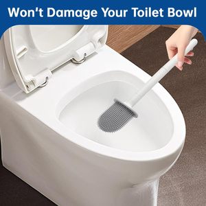 Soporte Ecológico Desmontable para Escobilla de Baño con Mini Palo de Pared para Limpieza del Hogar - Product Image 4