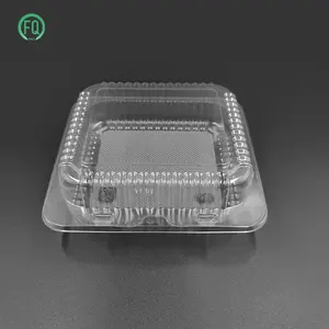 蓋付きシール可能透明PETプラスチックフードヒンジ付き容器