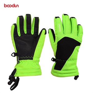 Boodun diseñó guantes de esquí de invierno para niños, impermeables, impermeables para esquiar, calientes para niños. - Product Image 1
