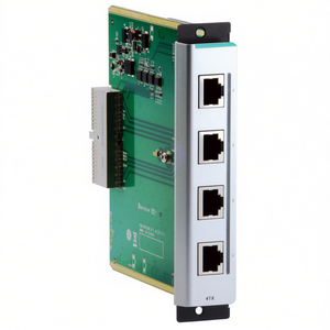 Commutateur Ethernet modulaire Moxa CM-600-4TX, appareil réseau industriel 4 ports - Product Image 2
