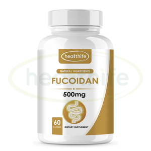 Healthife OEM Estratto di Fucoidano in Polvere 500mg/60 <span class=keywords><strong>Capsule</strong></span>/Flacone <span class=keywords><strong>Capsule</strong></span> di Fucoidano - Product Image 2