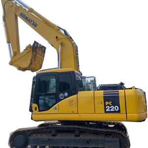 Excavadora Usada Komatsu de 22 Toneladas en Excelentes Condiciones, PC220 Original de Japón, Excavadora de Cadenas Usada en Buen Estado en Venta - Product Image 1