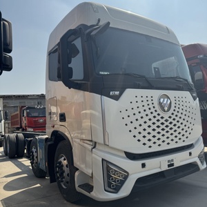 福田欧曼银河穿越版8x4半挂牵引车新型铁料卡车头 - Product Image 2