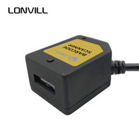 Escáner de Código de Barras LONVILL USB RS232 TTL con Red Wifi 1D 2D de Montaje Fijo para Línea de Producción