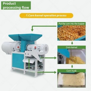Molino de Maíz de 7.5KW 380V, Trituradora de Maíz, Molino de Granos y Harina para Pequeñas Granjas, Planta de Procesamiento de Granos, Uso en Trigo, Arroz y Sorgo - Product Image 6