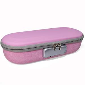 Водонепроницаемый эротический органайзер для взрослых с индивидуальной этикеткой, из ПУ и ЭВА, на молнии, с кодовым замком, 6 дюймов, для конфиденциальных вещей, с возможностью выбора цвета и нанесения логотипа - Product Image 4