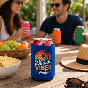 Custom Printing Sublimation 12oz Neoprene Can <b>Cooler</b> Stubby Holder With Logo Gift Neoprene Collapsible Beer Can <b>Cooler</b> Holder - Product Image 2