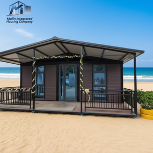20 pieds avec décoration de terrasse raffinée, ailes pliables, maison extensible, bureau conteneurisé - Product Image 1