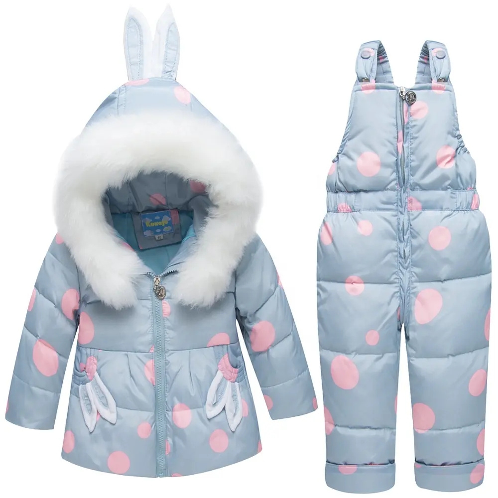 -30 invierno Rusia niños bebé chaqueta de esquí impermeable trajes de nieve