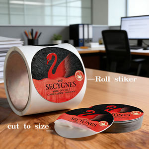 Autocollants ronds personnalisés de haute qualité, écologiques, durables, imperméables, avec une forte adhérence et une forme personnalisée - Product Image 4