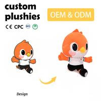 Jouets en peluche personnalisés : Processus complexe, vente en gros, animaux en peluche mignons pour mascotte IP, directement de l'usine