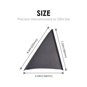 Chevrolet <b>Mirror</b> Cover 25838246 Left <b>Plastic</b> For 2007-13 Silverado 3500 - Product Image 2