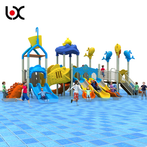 Người lớn trẻ em sân chơi ngoài trời hồ bơi thiết bị công viên nước sân sau trượt nước để bán - Product Image 4