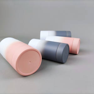 Rond Twist Up Salve Déodorant en Plastique tube 15ml 30ml 50ml 75g noir blanc clair Vide Déodorant en Plastique Bâton Conteneur - Product Image 5