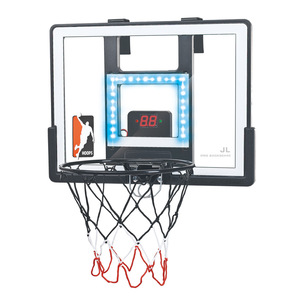 <span class=keywords><strong>Canestro</strong></span> da <span class=keywords><strong>Basket</strong></span> Pieghevole da Esterno - Tabellone Segnapunti Elettronico Silenzioso e Design per Schiacciate - Product Image 5