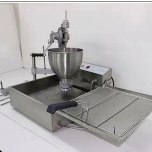 Levadura Mini Cheese Donut Freidora 3 formas Lokma Balls Pon De Ring Mochi Commercial Jam Maker - Product Image 2