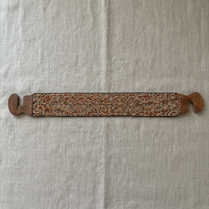 Cinturón Artesanal de Cuentas Multicolor - Accesorio Bohemio y Urbano con Hebilla de Madera - Product Image 3