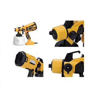 Pistolet de pulvérisation électrique professionnel 220V, 1400ml, haute capacité, sans air, DIY, 3000 PSI, débit variable, pour meubles, bois, murs - Product Image 5