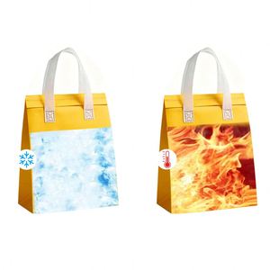 Bolsas Térmicas Aislantes de Aluminio No Tejido para Entrega de Alimentos, para Picnic y Comida para Llevar - Product Image 1