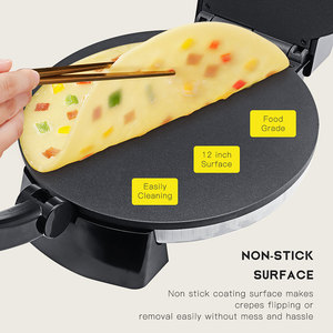 <b>Electric</b> Crepe Maker Pancake Maker Non-Stick Double-Sided Heating 35x25x15cm For American And European Standard - Product Image 5
