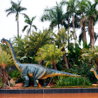 Dinosaure Robotique de Simulation, Modèle Virtuel Réaliste, Grande Statue pour Utilisation en Intérieur, Aéroport, Maternelle, Usine - Vente Chaude