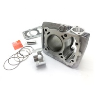 Kit de Cilindro para Motocicleta TITAN150 de 57.3mm, Bloque de Cilindro con Pistón, Anillos y Juntas para CG TITAN 150 CBF150