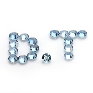 Nuovo arrivo Natural London Blue Topaz Round Brilliant Cut Gemstones pietra semipreziosa allentata all'ingrosso per la creazione di gioielli - Product Image 3