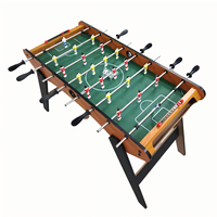 Table de football de table d'intérieur YDZC 35 pouces avec 8 barres, en MDF écologique, logo personnalisé, jeu familial, jouets sportifs EN71