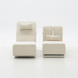 Luxury Casual Furniture Combination <b>Chair</b> <b>White</b> Lounge <b>Chair</b> can be Converted into a Sofa Bed Balconies Gardens Living Rooms - Product Image 4