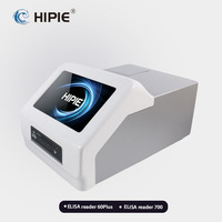 Lecteur de microplaques ELISA 340-800nm avec 8 roues de filtres, plaque à 96 puits, lecture rapide en 6s, écran tactile Android