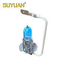 Kit d'ampoules H3 12V 55W 5500K bleu froid super blanc de haute qualité pour feux antibrouillard de véhicule