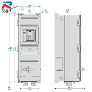 อินเวอร์เตอร์ ATV650D37N4E ของแท้ใหม่ 3 เฟส 380-480V 37kW Altivar ATV600 ไดรฟ์ปรับความถี่ ATV650D37N4E - Product Image 2