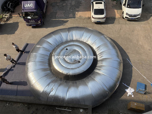 Jenor Oggetti di Scena Pubblicitari Gonfiabili Giganti: Modello UFO Volante Argentato per Eventi e Decorazioni Sceniche - Product Image 2