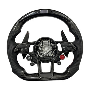 Volant en fibre de carbone personnalisable et durable pour Benz C43 GLC63 E53 CLS53 A220 S560 GLE63 C63 C200 W205 W204 W222 <span class=keywords><strong>AMG</strong></span> <span class=keywords><strong>GT</strong></span> 63 - Product Image 5