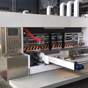 Karton Flexo 3-farben-Drucker Schneidemaschine, Kartonmaschine