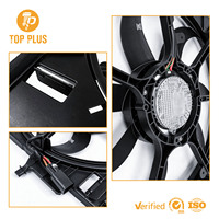 Ventilateur de refroidissement moteur électrique TOP PLUS 17428618239 17427634466 pour BMW X5 E70 E71 F15 F16 400W, haute performance, compatible OE