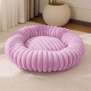 <span class=keywords><strong>Cama</strong></span> Antideslizante Clásica para Mascotas, Nuevo Diseño, Lavable a Máquina, Cálida para Invierno, Tipo Donut para Perros y Gatos Pequeños y Medianos - Product Image 6