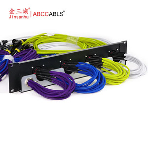 Répartiteur audio 37 ports vers 48 canaux, 4*12 canaux, distribution audio microphone/haut-parleur, boîtier <span class=keywords><strong>de</strong></span> distribution XLR - Product Image 2