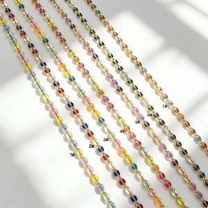 Collier Pendentif <span class=keywords><strong>Scarabée</strong></span> Plaqué Or 18K Multicolore, Émail Bicolore Micro-Pavé CZ, Bijou Rétro Égyptien, Idéal Cadeau - Product Image 5