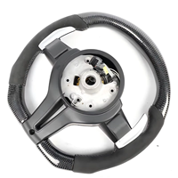 Volant sport en cuir et fibre de carbone forgée LED de qualité supérieure pour M2, Série 4, Série F, E90, E60, E46, E92, M3, E39