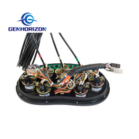 Panel de Instrumentos Genhorizon 9F653-66A020000A0, Medidores Analógicos Independientes para el Tablero de Instrumentos de Cargadoras de Ruedas Universales