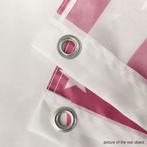 Drapeaux publicitaires promotionnels 3x5 pieds personnalisés en tissu polyester 100D, impression numérique, style suspendu, design ajustable et personnalisé - Product Image 5