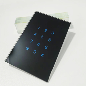 ألواح زجاجية مقواة مخصصة مقاومة للحرارة بطباعة حريرية سوداء، سماكة 1 مم و1.5 مم و2 مم و3 مم - Product Image 5