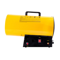 Chauffage à air forcé industriel Fonctionnement silencieux Camping Portable Personnalisé pour jardin Ferme avicole Serre