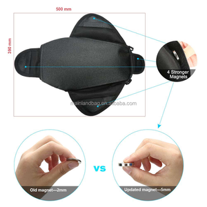 Bolsa Magnética Impermeable para Tanque de Motocicleta con Base Protectora, Accesorio Esencial para la Mayoría de las Motos, Bolsa de Suministros Especiales - Product Image 5
