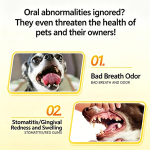 Spray Oral de Lisozima para Mascotas de 60 ml, Marca Privada OEM ODM, Grado Alimenticio, Limpiador Dental sin Cepillo, Eliminador de Sarro para Perros y <span class=keywords><strong>Gatos</strong></span> - Product Image 3