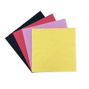 Serviettes de cocktail jetables personnalisées avec logo blanc serviette de table en <span class=keywords><strong>papier</strong></span> de soie erviette de table en <span class=keywords><strong>papier</strong></span> serviettes personnalisées - Product Image 4