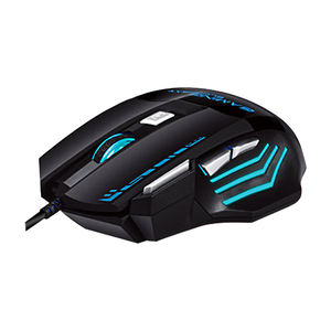 KAKUSIGA, venta directa de fábrica, colorido, luminoso, ratón <span class=keywords><strong>para</strong></span> juegos negro <span class=keywords><strong>para</strong></span> e-sports/FPS/ <span class=keywords><strong>MMO</strong></span> Games/ps5 Gaming/accesorios de ordenador - Product Image 6